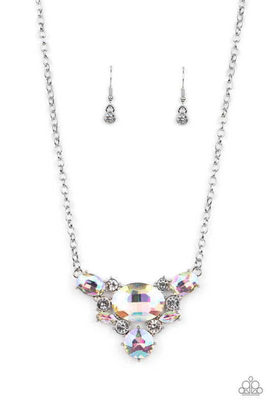 Paparazzi Necklace - Cosmic Coronation - Multi