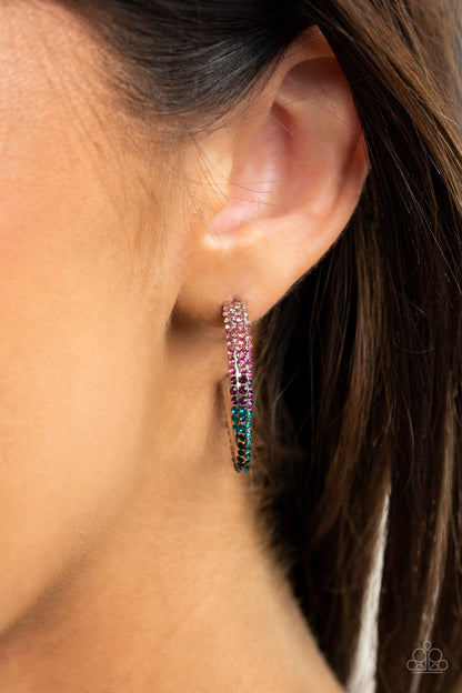 Paparazzi Earrings - Trail Of Twinkle - Multi