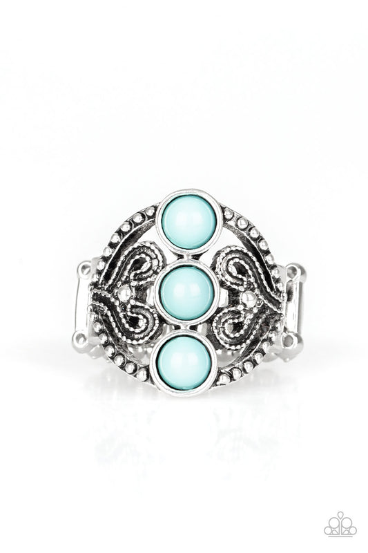 Paparazzi Ring - Triple Whammy - Blue