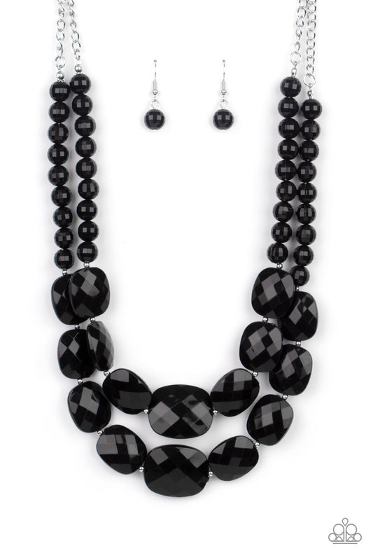 Paparazzi Necklace - Resort Ready - Black