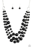 Paparazzi Necklace - Everyone Scatter! - Black