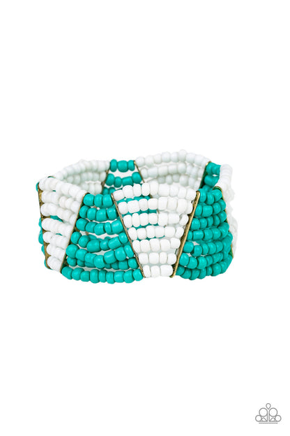 Paparazzi Bracelet - Outback Outing - Blue