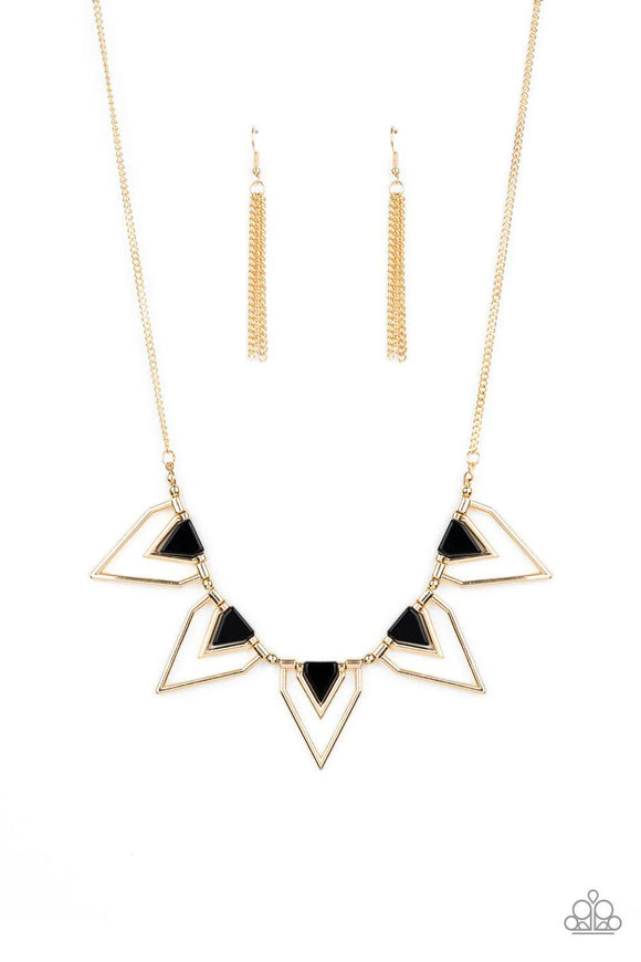 Paparazzi Necklace - The Pack Leader - Gold