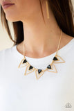 Paparazzi Necklace - The Pack Leader - Gold